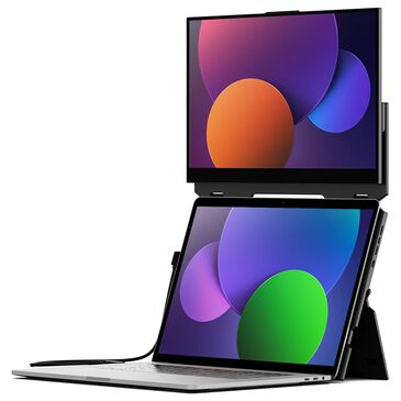 Mobile Pixels Duex Float 15.6" Stacked Monitor in Matte Black, , large