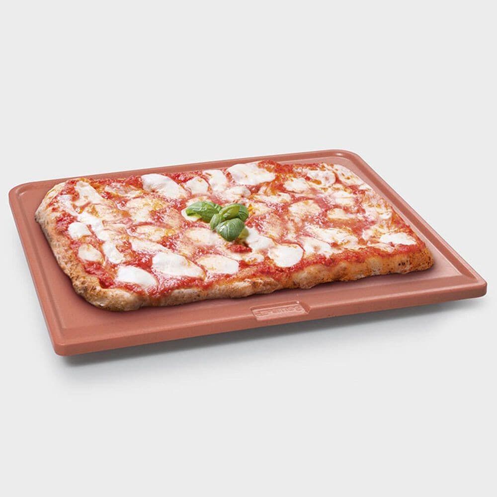 SMEG 30&quot; Pizza Stone in Brown, , large