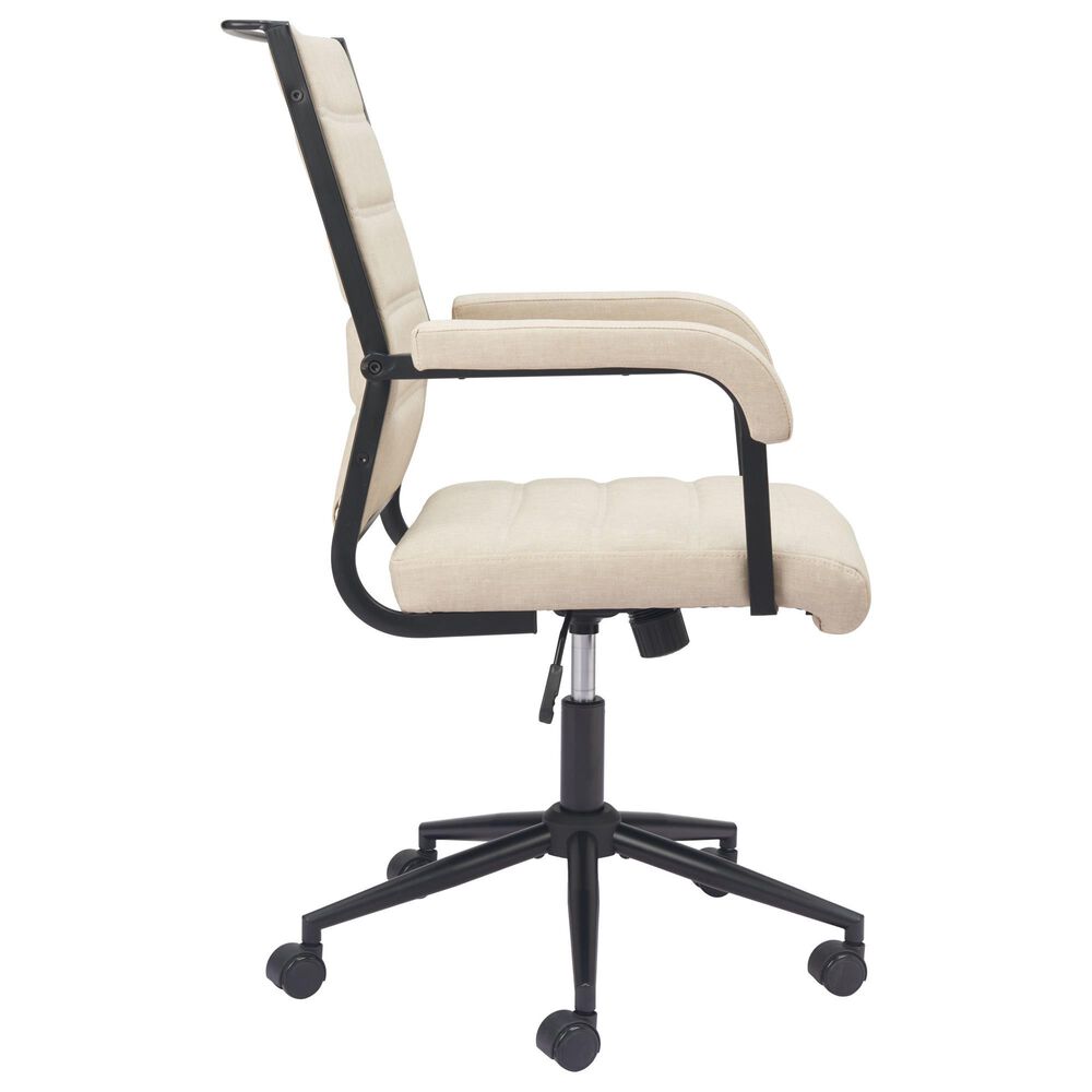 Zuo Modern Auction Office Chair in Black, , large