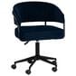 Linon Home Decor Prestwick Office Chair in Navy, , large