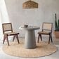 Surya Masterpiece MPC-2308 Medium Gray, Beige, Tan and Medium Brown 7"10" Round Area Rug, , large