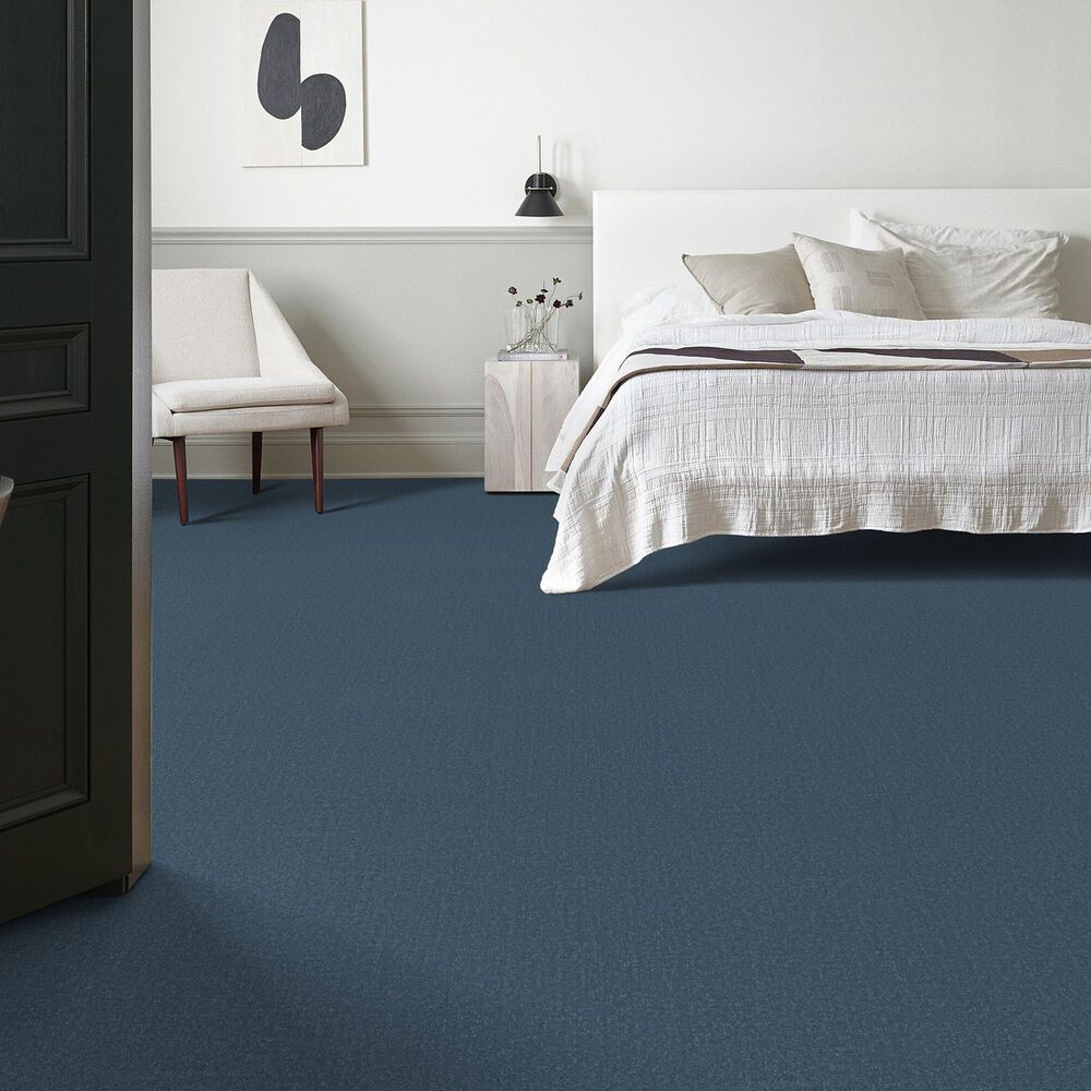 Shaw Canvas Comfort Blue Carpet in Surf Lessons, , large