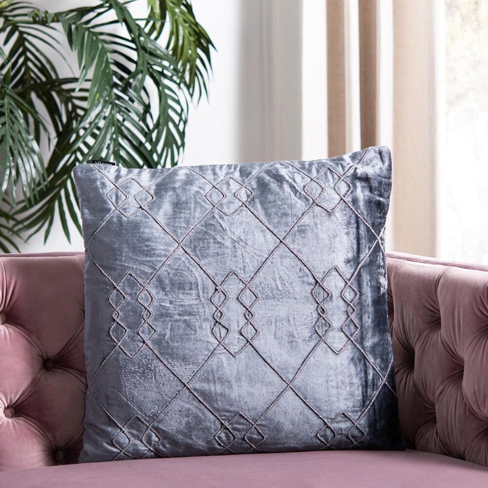 Safavieh Lucius Pillow in Dream Blue, , large