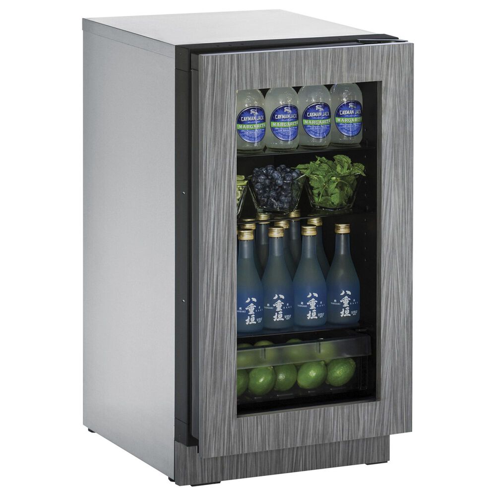 U-Line 3.6 Cu. Ft. Glass Compact Refrigerator - Panel Sold Separately, , large