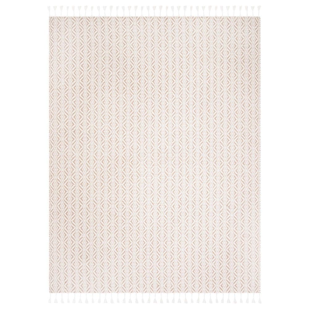 Safavieh Natura NAT153 8" x 10" Beige Area Rug, , large