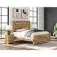 Ashley Maystonna King Crossbuck Panel Bed in Brown, , large