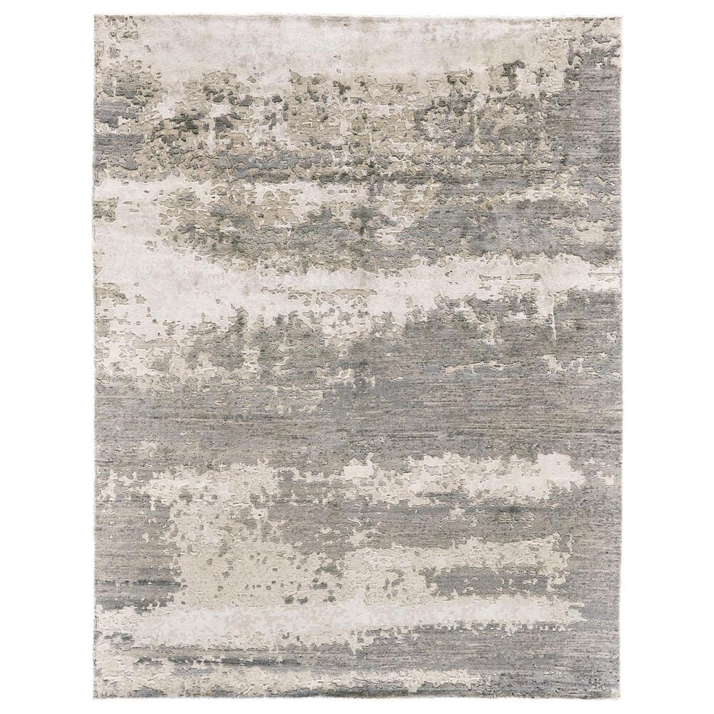 Feizy St. Cloud 7230F 8"6" x 11"6" Opal Gray Area Rug, , large