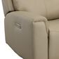 Flexsteel Jarvis Power Recliner with Headrest in Parchment, , large