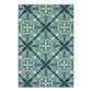 Oriental Weavers Meridian 2206B 1"10" x 2"10" Blue Scatter Rug, , large