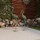 Maple and Jade Coastal Crane Garden Sculpture in Mint Green (Set of 2), , large