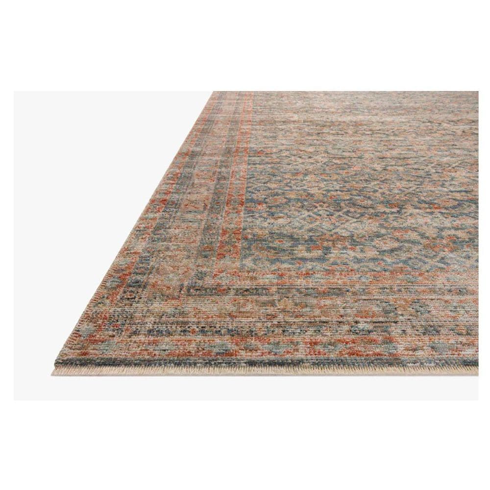 Loloi Loloi Heritage Blue / Rust 13&#39; x 16&#39; Area Rug, , large