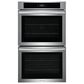 Frigidaire 30" Double Electric Wall Oven with Fan Convection in Stainless Steel, , large