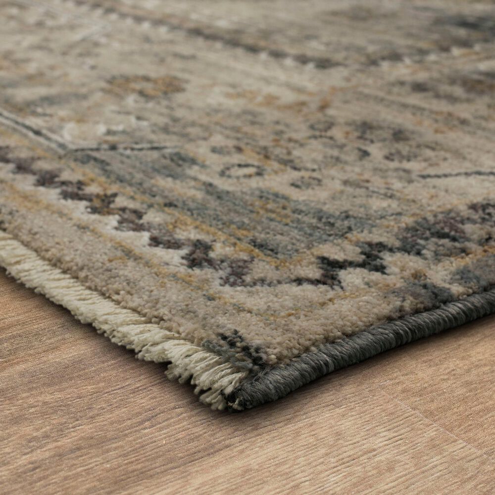 Karastan Echo Gamin 5&#39; x 7&#39;10&quot; Grey Area Rug, , large