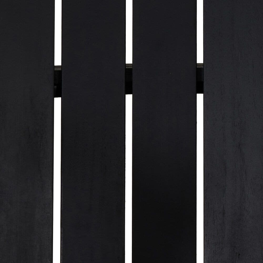 Linon Home Decor Adirondack Patio Chair in Black, , large