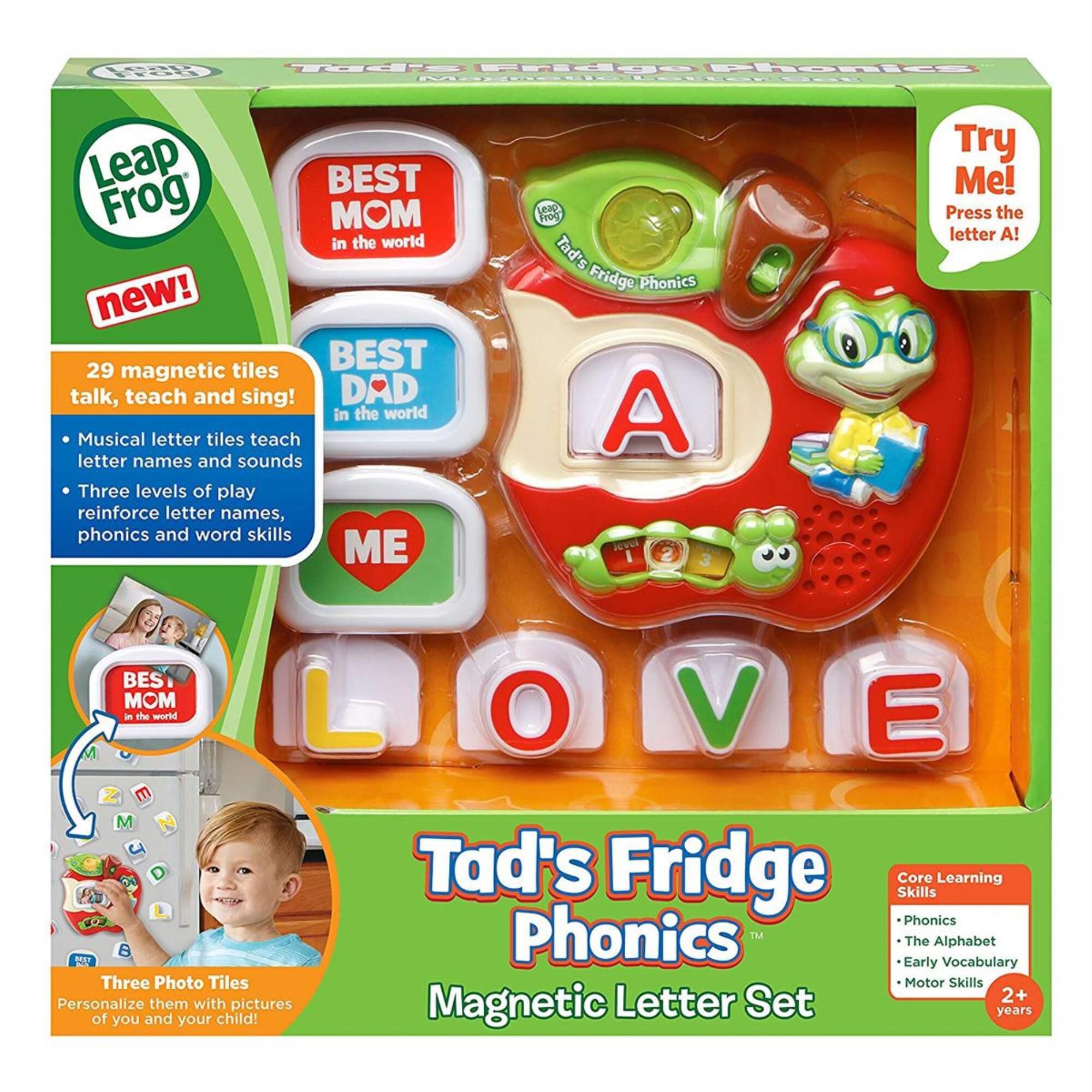 LeapFrog Tad's Fridge Phonics Magnetic Letter Set Toyoriginal Version for sale online 