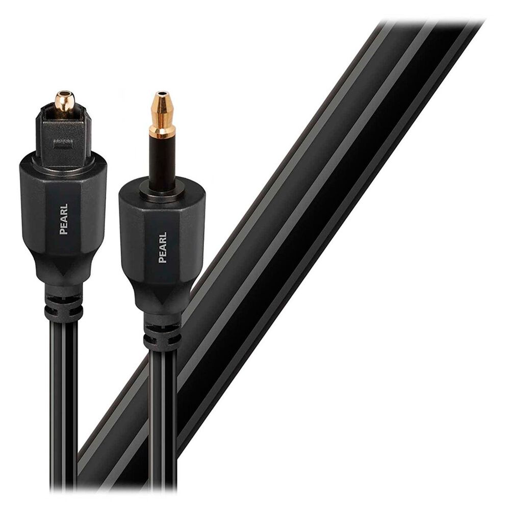 AudioQuest 2.5" OptiLink Pearl Full to 3.5mm Digital Audio Cable, , large