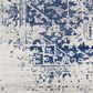 Surya Harput HAP-1021 6"7" Square Blue, Gray and Beige Area Rug, , large