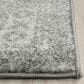 Safavieh Evoke EVK256S 10" x 14" Silver and Ivory Area Rug, , large