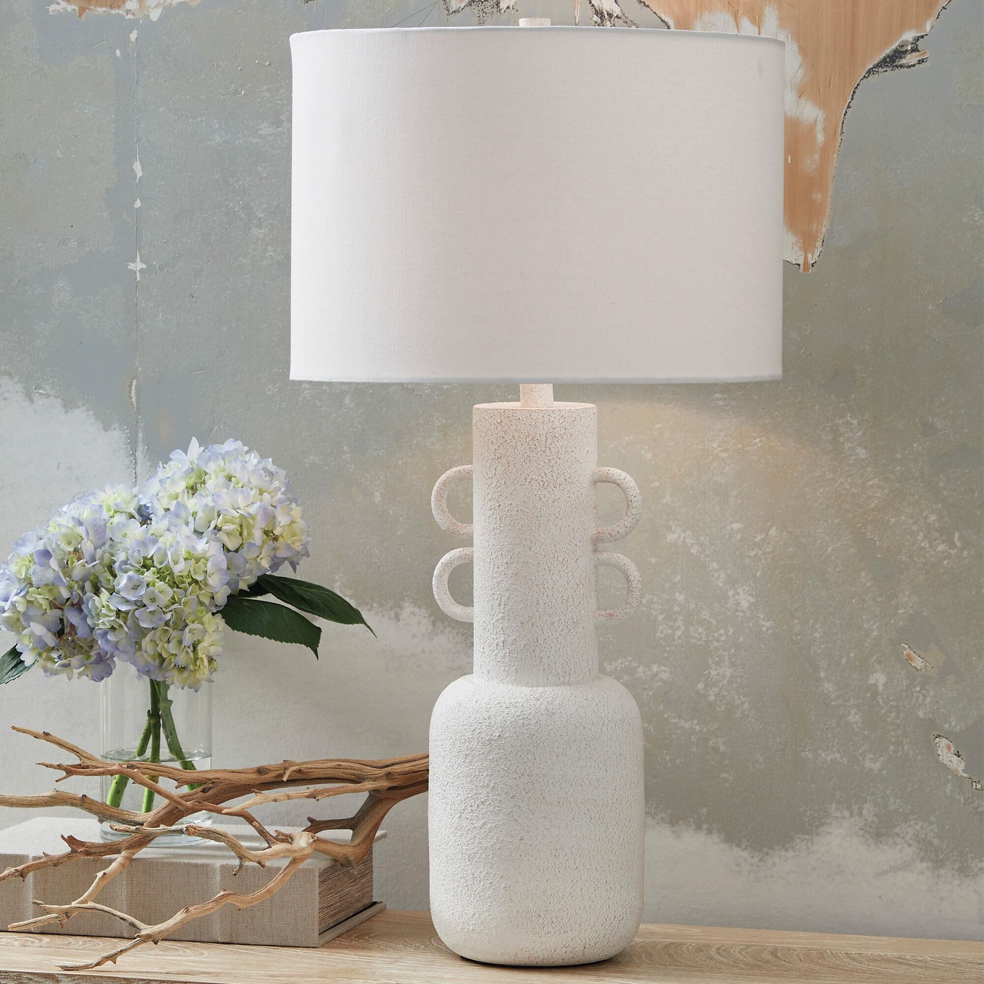Distressed white lamp new arrivals