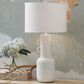 Ashley Perringhill Metal Table Lamp in Distressed White, , large