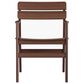 Timbertrail Foundations and Aurora 7-Piece Patio Rectangular Dining Set in Chocolate Brown, , large