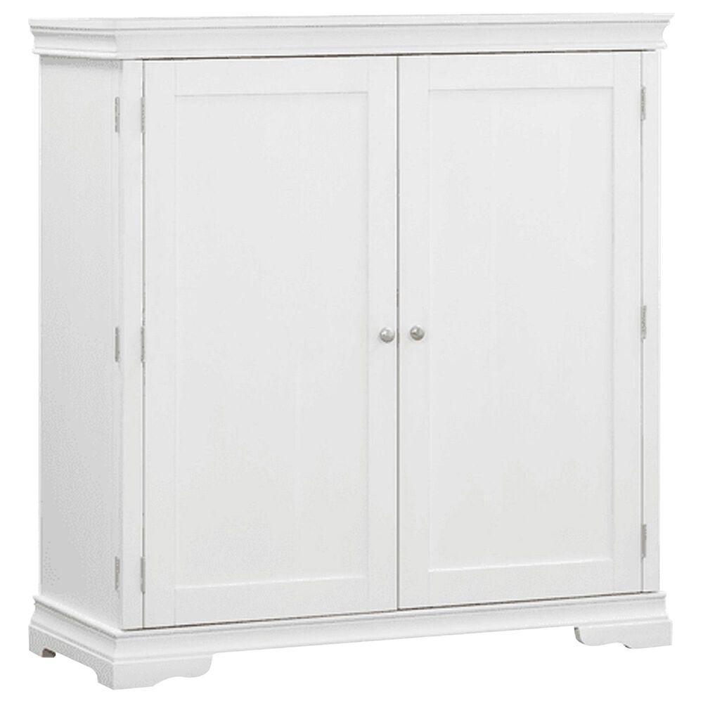 New Day Furniture San Sebastian Twin Murphy Bed in White, , large