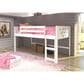 Forest Grove Circles Twin Loft Bed in White, , large