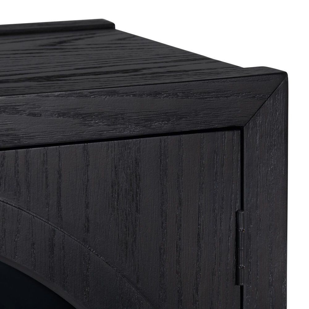 Crestview Collection Braxton 4-Door Sideboard in Black, , large