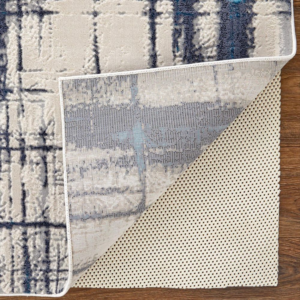 Feizy Indio 3&#39;11&quot; x 6&#39; Blue and Ivory Area Rug, , large