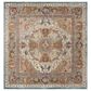 Safavieh Aria 6"6" Square Beige and Orange Area Rug, , large