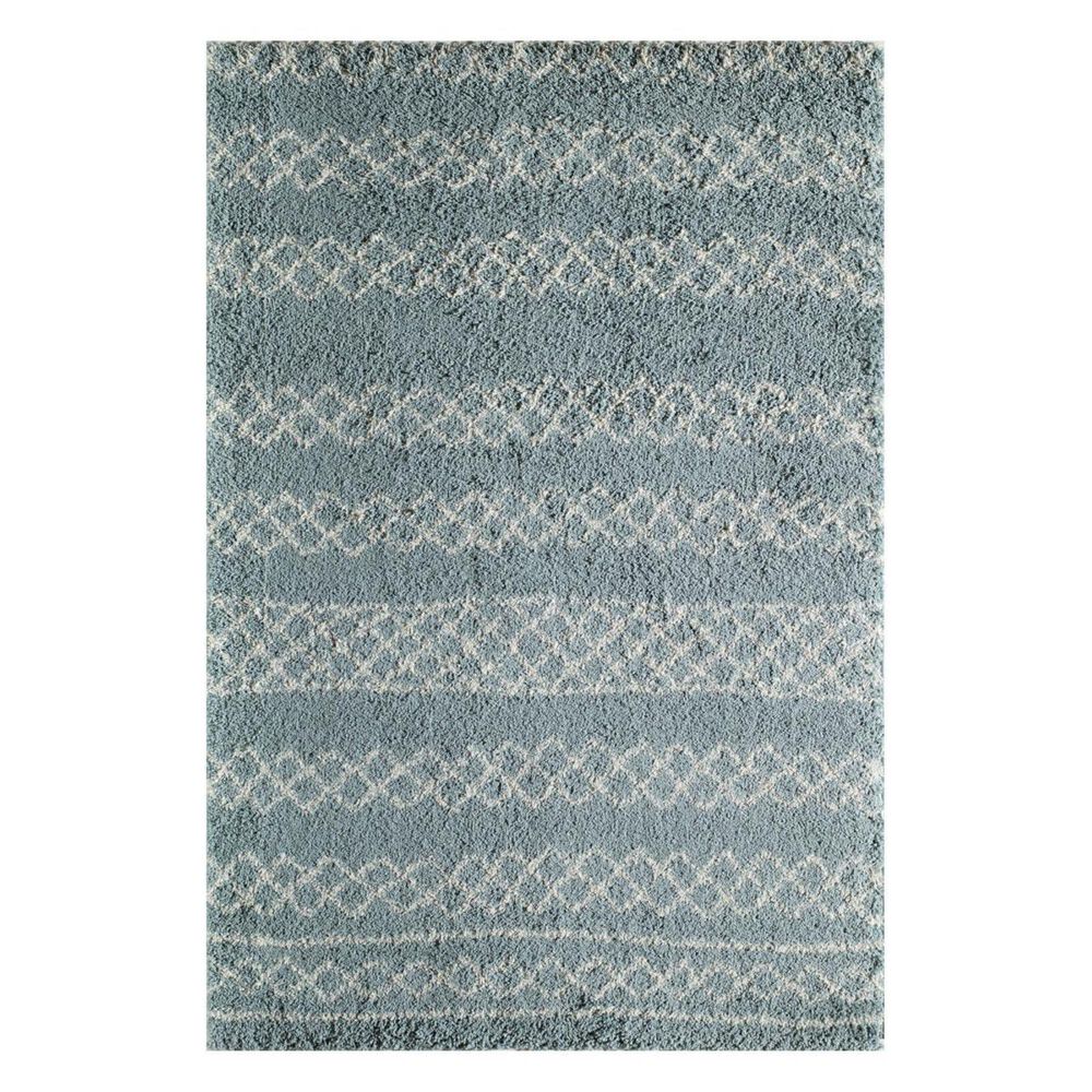 Momeni Maya MAY-3 2" x 3" Blue Scatter Rug, , large