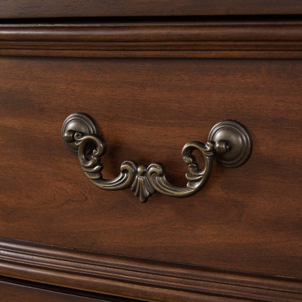 Ashley Lavinton 3-Drawer Nightstand in Cherry Brown, , large