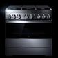 JennAir Noir 36" Dual-Fuel Professional Range in Stainless Steel, , large