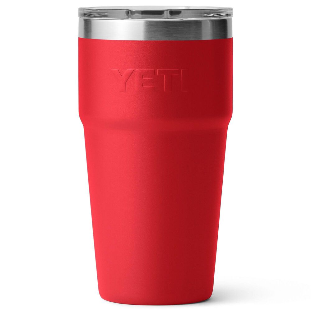 YETI Rambler 20 Oz Stackable Cup with MagSlider Lid in Rescue Red, , large