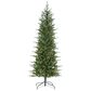 The Gerson Company 6.5" Pre-Lit Artificial Natural Cut Narrow Dover Pine with White Lights in Green, , large