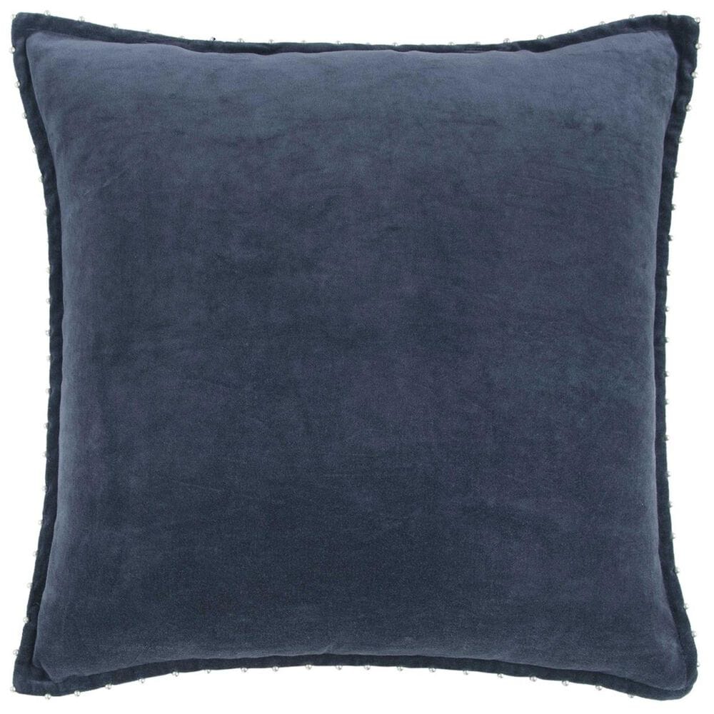 Rizzy Home 22" x 22" Pillow Cover in Indigo, , large