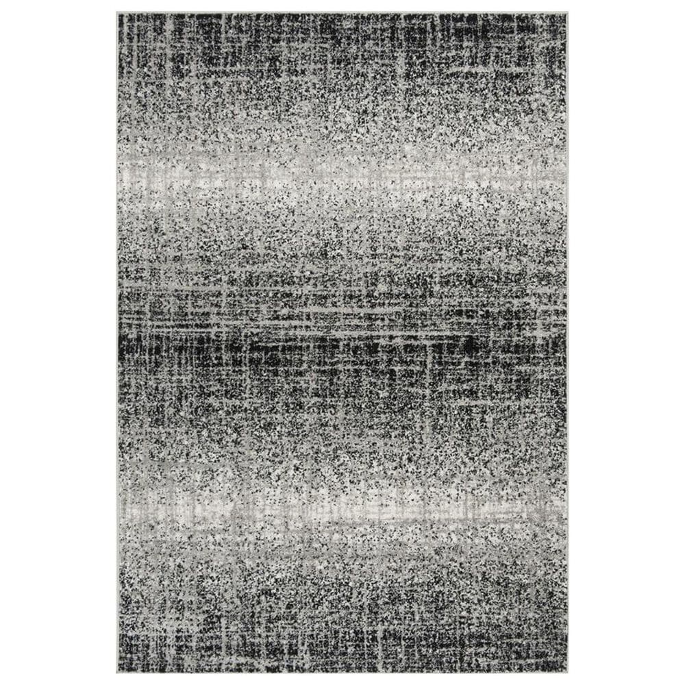 Safavieh Adirondack ADR116A 5&#39;1&quot; x 7&#39;6&quot; Silver and Black Area Rug, , large