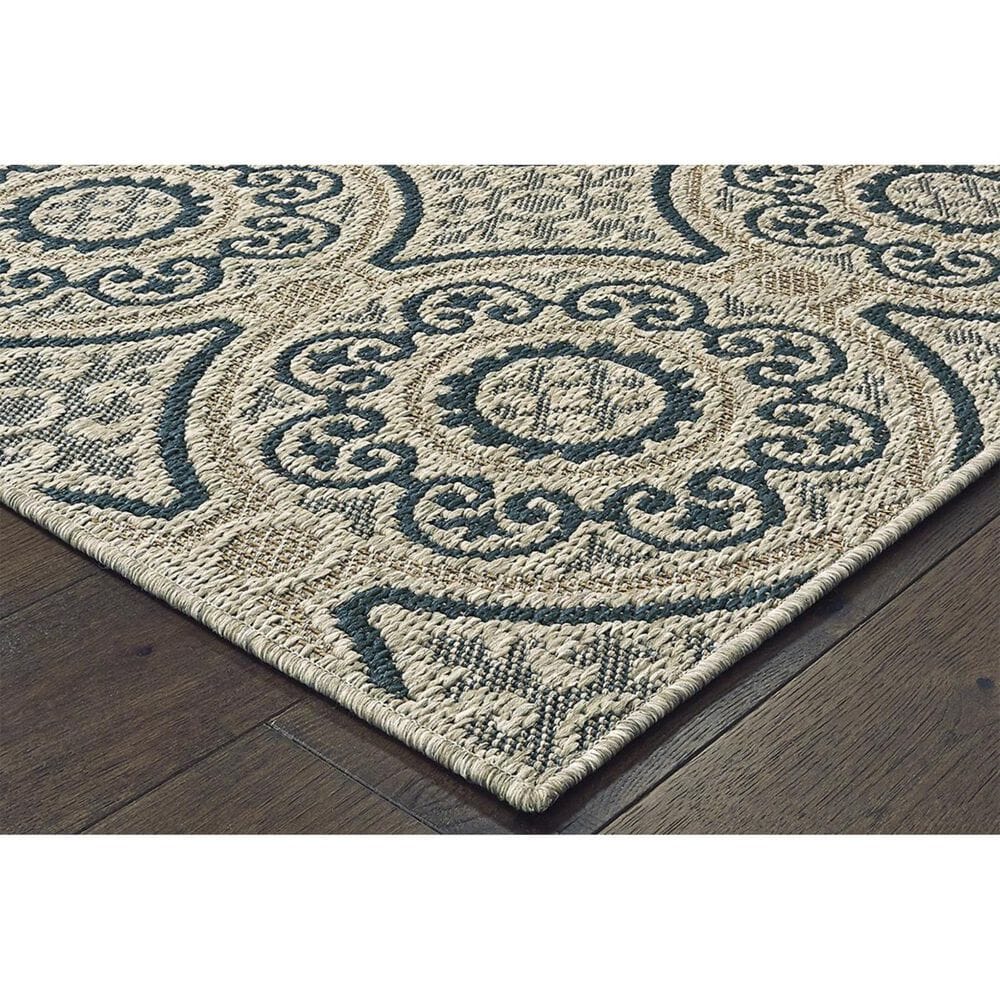 Oriental Weavers Latitude 7&#39;10&quot; x 10&#39; Grey Area Rug, , large
