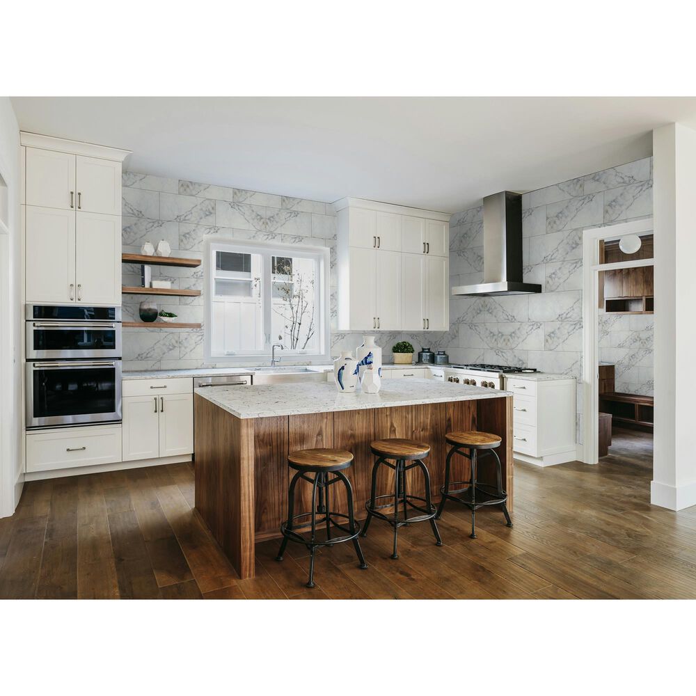 Emser Parkview White 12&quot; x 24&quot; Glossy Porcelain Tile, , large