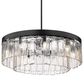 Golden Lighting Ciara 9-Light Chandelier in Matte Black, , large