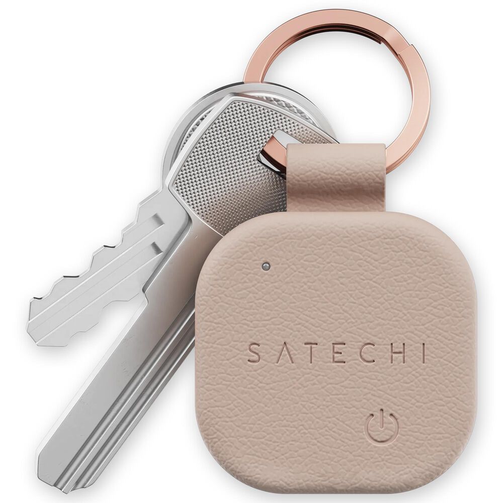 Satechi Vegan-Leather FindAll Keychain in Desert Rose, , large