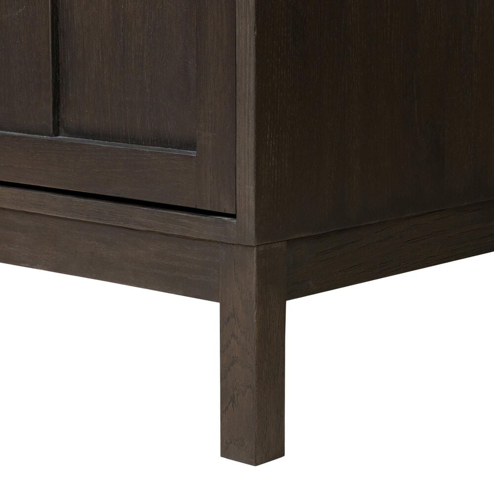 Four Hands Alessio 73" Cabinet in Smoked Black, , large