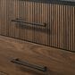 Crown Mark Nemy 6 Drawer Dresser and Mirror in Brown, , large