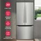 Frigidaire Gallery 20.0 Cu. Ft. Standard-Depth French Door Refrigerator in Stainless Steel, , large