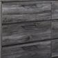 Signature Design by Ashley Baystorm 6 Drawer Dresser in Smoke Gray, , large