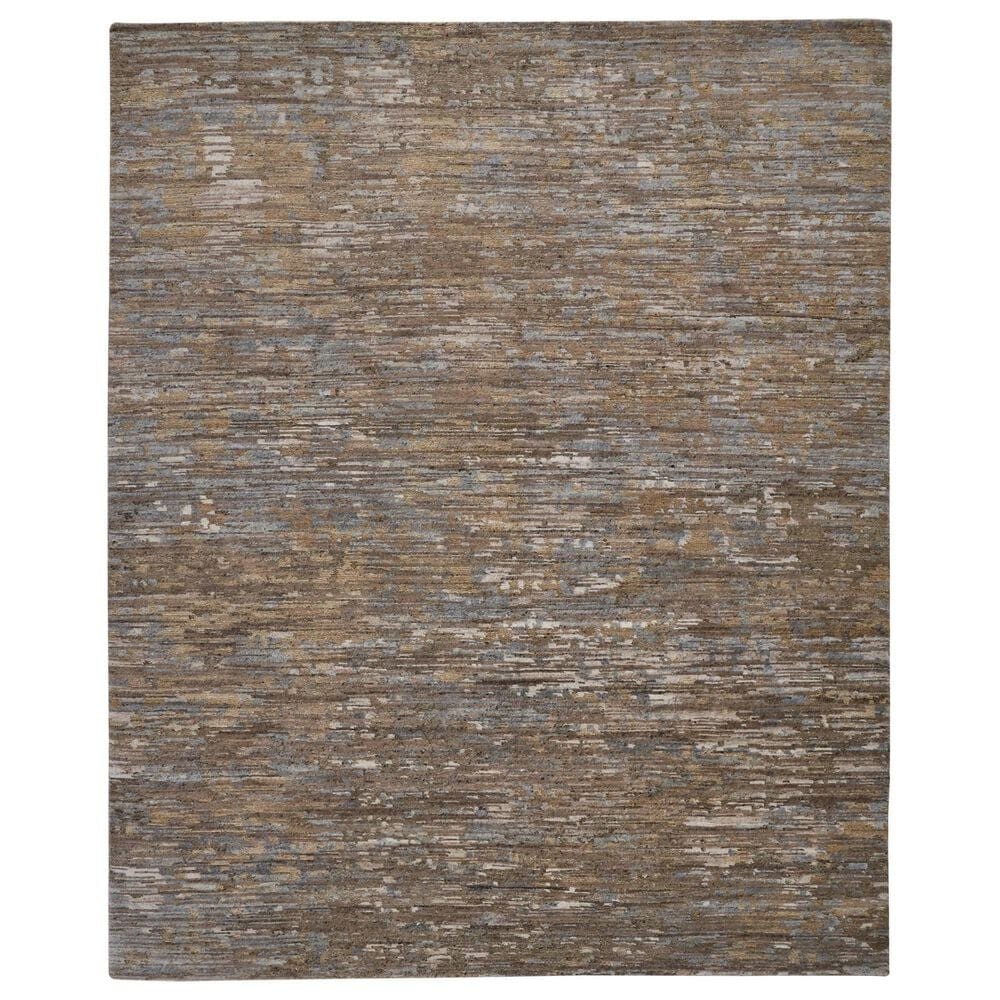 Feizy Conroe 2" x 3" Brown and Multicolor Area Rug, , large
