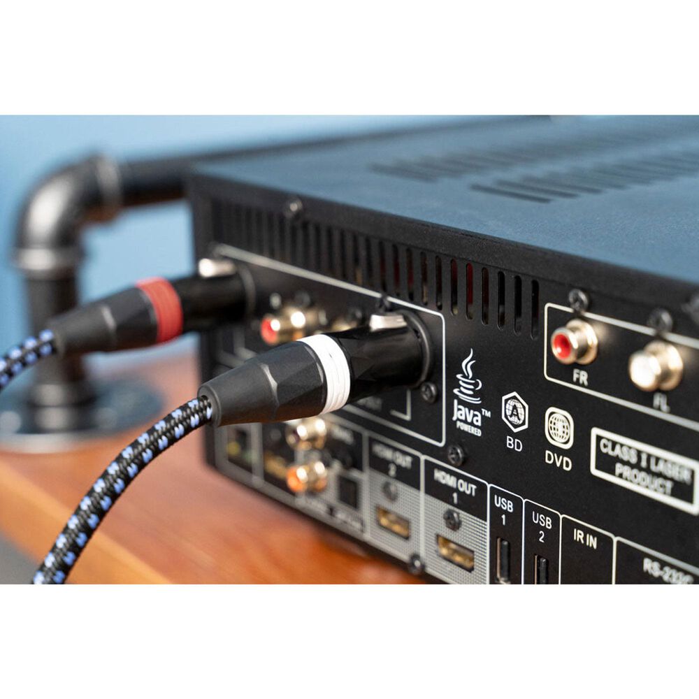 SVS 1 Meter Balanced XLR Audio Cable in Black &#40;Pair&#41;, , large
