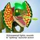 Fisher Price Thrash Attack Dilophosaurus Toy, , large