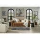 Nourison Garden Oasis GOA02 Navy 2" x 6" Indoor/Outdoor Runner, , large
