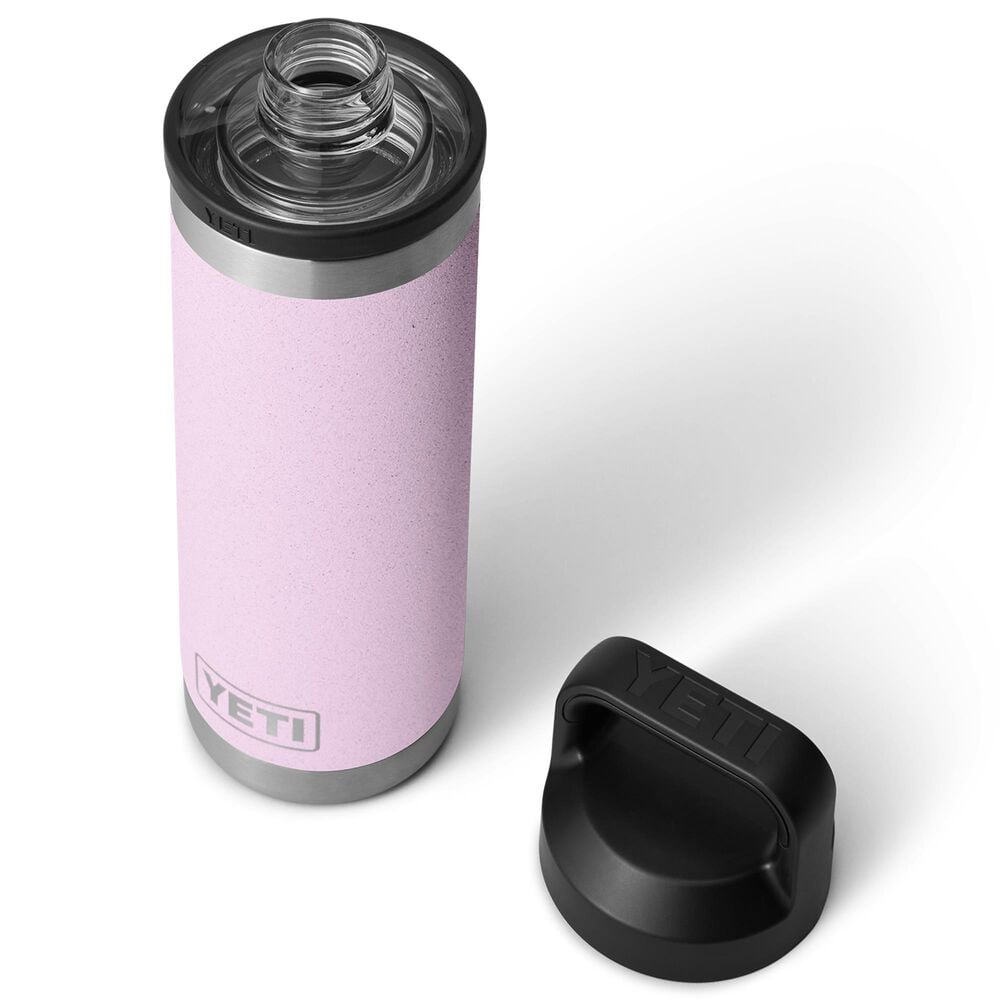 YETI Rambler 18 Oz Water Bottle with Chug Cap in Cherry Blossom, , large